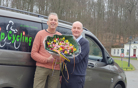 Tulip Cycling crew the Netherlands